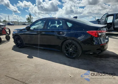 2022 Honda Civic Sport из США, поврежденный, VIN 2HGFE2F56NH517107